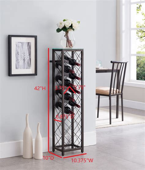 steel wine cabinet|freestanding metal wine rack.